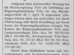 Rund um Hermeskeil 1978